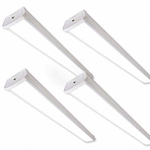 Plafonnier LED linéaire 5000K blanc froid en aluminium à montage en surface 40W IP44 Design minimaliste pour immeuble de bureaux - Product Image 2
