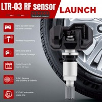 Capteur TPMS universel programmable 2 en 1 Launch LTR-03 RF 315 MHz et 433 MHz pour surveillance de la pression des pneus de voiture