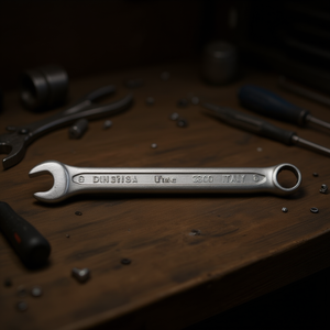 Llave Combinada Ttake de 8 mm DIN3113A Fabricada en Italia, Tipo Corto - Product Image 3