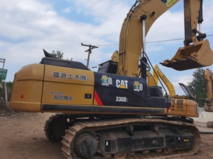 เครื่องจักรกลงานดินมือสอง CAT 336DL รถขุดตีนตะขาบยาว Caterpillar 36 ตัน สำหรับงานก่อสร้างขนาดใหญ่ โครงรถยาว 36 ตัน - Product Image 1