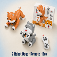 Intelligenter Interaktiver RC-Roboterhund Elektrisches Ferngesteuertes Spielzeug mit 20-30M Reichweite für Innen-/Außenbereich für Kinder