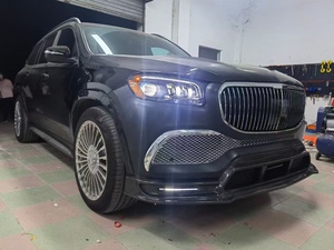 ชุดแต่งคาร์บอนไฟเบอร์ใหม่สำหรับ Mercedes Maybach GLS600 อัพเกรด LD-Style ชุดแต่งรอบคัน ประกอบด้วยลิ้นกันชนหน้า ดิฟฟิวเซอร์ สปอยเลอร์ ฝากระโปรงแบบไวด์บอดี้ ปี 2019- ติดตั้งด้วยกาวในตัว - Product Image 3
