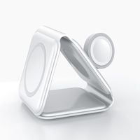 Support de charge 3 en 1 pliable, pour téléphone portable, charge rapide, sans fil