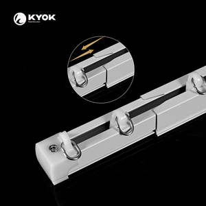 Phụ Kiện Rèm Co Rút Có Thể Uốn Cong Bằng Nhôm Đường Ray Hồ Sơ Cho Xe Hơi Bệnh Viện Trần Nhà Tường Nhà Vệ Sinh Xe Tải Phòng Tắm - Product Image 4