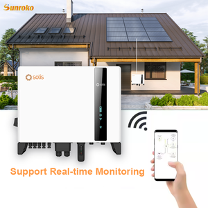 Inversor <span class=keywords><strong>Solar</strong></span> Híbrido Solis Com Controlador De Carga <span class=keywords><strong>Mppt</strong></span> 3Kw 5Kw 6000W 8000W 10Kw Inversor Trifásico De Alta Tensão Preço - Product Image 4