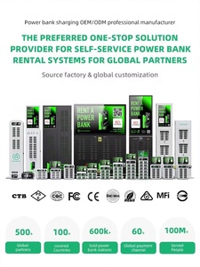 43 Inch Advertising Screen Floor Standing PowerBank Sharing Rental System Sharing Power Bank Station - Product Image 6