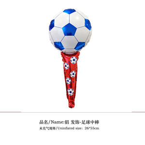 Ballons en aluminium en gros, ballons portatifs en forme de bâton de ravitaillement, ballons trophée de football, ballons pour matchs de Coupe d'Europe, ballons pour fêtes à thème sportif - Product Image 2