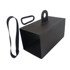 Rinforzo per impugnatura a mano in metallo resistente 8x8cm Pinch Block per sollevamento pesi a casa - Product Image 3