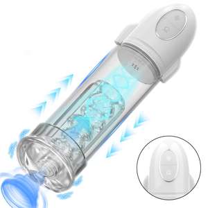 S-Hande Neue Design Penis Pumpe zur Vergrößerung und Übung, Verzögerung der Ejakulation, Masturbationsmaschine, Sexspielzeug für Erwachsene Männer - Product Image 5