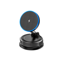 Support de chargeur sans fil robuste 15W pour tableau de bord avec ventouse super puissante et aimants N56 pour tous les téléphones – Commande en gros