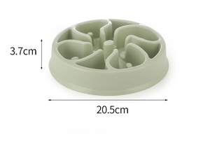 Hot Sell <strong>Dog</strong> Cat Plastic Food <strong>Bowl</strong> Pets Luxury Pet <strong>Bowl</strong> <strong>Dog</strong> Feeder Slow <strong>Eating</strong> Pet <strong>Bowl</strong> - Product Image 3