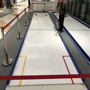 ZSPE Alfombra de <span class=keywords><strong>Polietileno</strong></span> Personalizada para Instalación de Pistas de Curling con Pista de Curling - Product Image 4