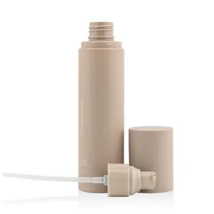 बोतलें लोशन पंप बोतल बाल तेल के लिए कस्टम कॉस्मेटिक पैकेजिंग प्लास्टिक 100 एमएल स्क्रीन प्रिंटिंग पीईटी शंघाई कॉस्मेटिक सीरम