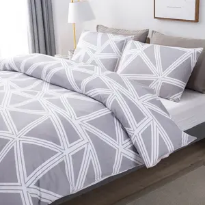 China Direct <strong>Sale</strong> 3 Pieces Luxury 100% Egyptian Cotton Bedding Sheet Set With 1 <strong>Duvet</strong> Cover 2 Pillowcase - Product Image 1