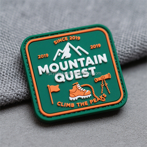 Nhà máy tùy chỉnh chiến thuật đồng phục Silicone các bản vá lỗi mềm PVC Logo vá huy hiệu cao su PVC các bản vá lỗi cho quần áo - Product Image 3