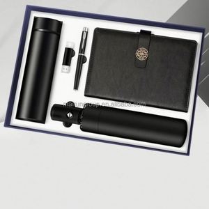 Personalised Nylon 16G Dual-Use USB Flash Drive <b>Notebook</b> Flask Gift Set Multi Color New Year Corporate Promotional Gift Sets - Product Image 5