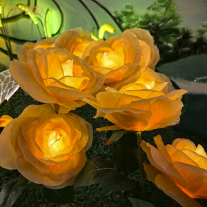 Toprex, профессиональные мероприятия, украшения, заколдованный лес, светодиодная лампа в виде цветка розы для улицы, День Святого Валентина, декоративные огни - Product Image 4