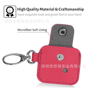 <b>Leather</b> PU <b>keychain</b>, creative car <b>keychain</b>, key accessory, custom logo. - Product Image 4