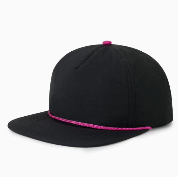 Black and magenta rope
