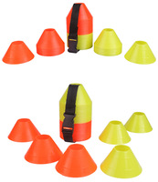 Cônes de football miniatures KSE 9 cm, cônes souples, marqueurs de terrain multicolores, exercices d'agilité pour les entraîneurs de football et les enfants