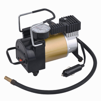 Pompe à air pour pneus de voiture et camion portable 150 PSI, mini compresseur d'air automatique avec cylindre de 30 mm