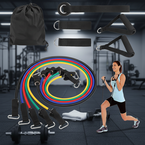 Vente d'usine : Kit de 11 bandes de <span class=keywords><strong>résistance</strong></span> en TPE pour l'entraînement et les exercices intensifs - Product Image 2