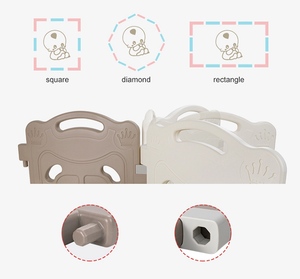 Grands tapis de jeu anti-dérapant pour enfants, en plastique bleu, multifonctionnel, anti-dérapant - Product Image 4