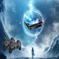 Boîte de jeu Haoyu W8 PRO 2026 + Système Android TV AIIwinner H313 Double Wifi Sans Fil Double Joystick