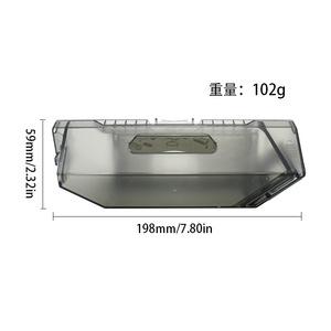 Roborock V20 P10S PRO - Contenedor de Polvo de Repuesto de Plástico de 198 mm x 59 mm para Robot Aspirador de Uso Doméstico - Product Image 1