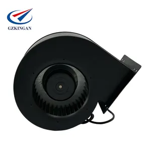 Ventilador centrífugo de entrada única sem escova para ventilador centrífugo de exaustão de ar de 130 mm 24 V 46 W