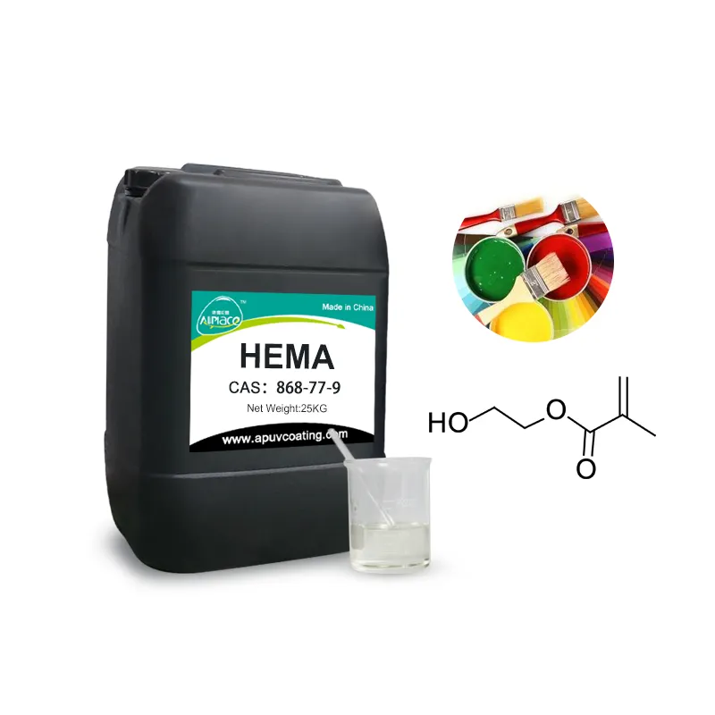 CAS 868-77-9 2 Hydroxyethyl Methacrylate HEMA Monomer Factory