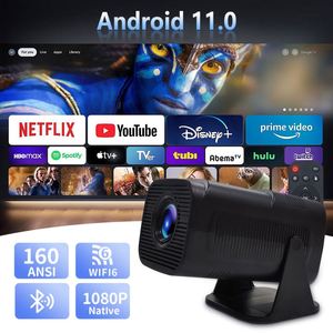 Proyector Portátil Inteligente 4K Android, WiFi 6 y Bluetooth 5.0, Compatible con Full 1080p, Proyector de Cine en Casa con Sistema de Video E110 - Product Image 2