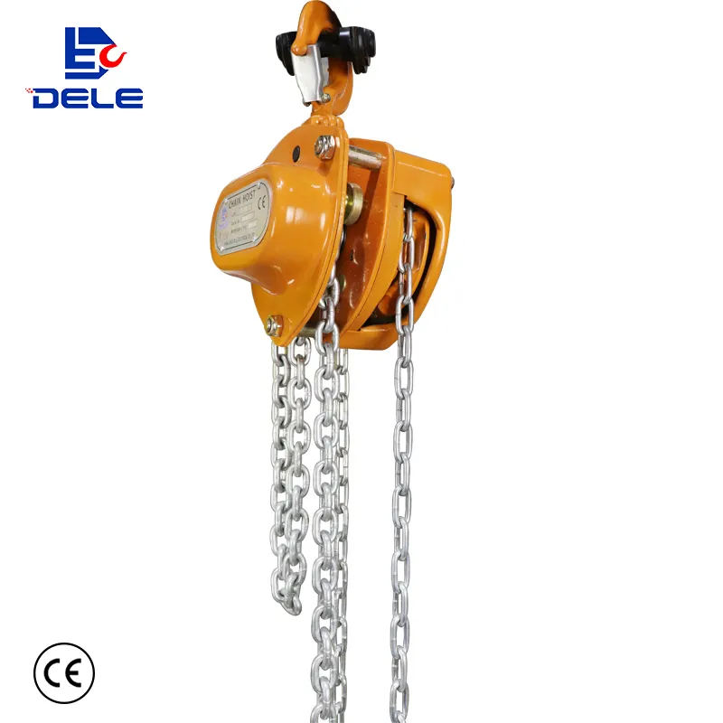 Lifting chian HOIST Yellow Painting Customized Sales Color Origin Type Warranty Year Service Place Model Sling Test HOISTS