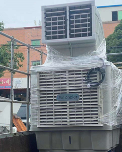 Industrial Wall-Mounted Desert Cooler Durable Evaporative Water Air Conditioner with Cooling <b>Pad</b> Core Component for Indoor Use - Product Image 6