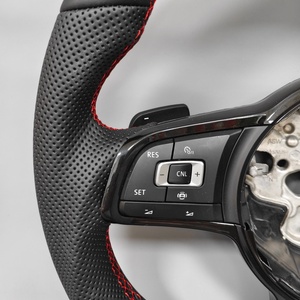 Volante Personalizado de Fábrica para VW <span class=keywords><strong>Golf</strong></span> MK7 <span class=keywords><strong>7.5</strong></span> GTI GTD <span class=keywords><strong>GTE</strong></span> R Polo GTI CC Tiguan Passat Touareg - Product Image 6