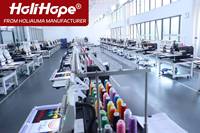 HoliHope HO1502H-AI expédition rapide casquette T-shirt plat 15 couleurs machine à broder informatisée à 2 têtes pour la maison et les créateurs