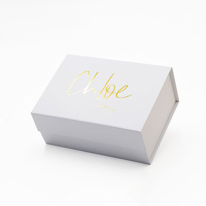 Scatola Regalo Pieghevole di Lusso con Chiusura Magnetica e Logo Personalizzato, Basso MOQ - Product Image 3