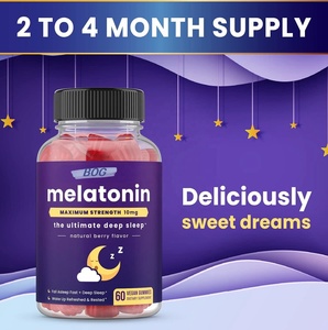Gomitas de Melatonina de 5 mg de Marca Privada, Suplemento Dietético Premium para Mejorar el Sueño, 60 Unidades, Antienvejecimiento para Adultos - Product Image 5