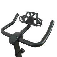 Vélo de spinning magnétique professionnel avec moniteur de fréquence cardiaque, cycle d'exercice à cadre en acier pour la maison, l'appartement et le studio de fitness
