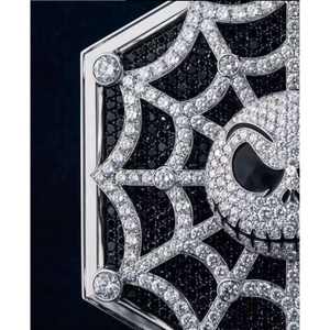 Pendentif en moissanite VVS, bijoux hip-hop, coupe ronde, diamant, pendentifs glacés, argent sterling 925, déclaration de mode, streetwear - Product Image 3