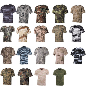 เสื้อยืดคอกลมลายพราง ผ้าฝ้ายถักทั้งตัว ระบายอากาศ แห้งเร็ว สำหรับเล่นกีฬาและวิ่ง  แบบสำเร็จรูปและแบบสั่งทำได้ - Product Image 2