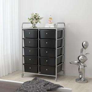 Used Mobile Drawer <b>Storage</b> Cabinet Living Room Hair Salon Beauty Trolley <b>Chest</b> of Drawers Floor Combination <b>Storage</b> Cabinet - Product Image 3