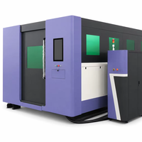 Máquina de corte láser de fibra de cubierta completa 1500x3000mm 1530 con mesa de intercambio automático CNC para chapa metálica 1.5kw 2kw 3kw 6kw 12kw 20kw