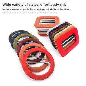 เสื้อโค้ทกันลมหลากสีสันเข้ากับทุกชุด พร้อมเข็มขัดคาดเอวแบบญี่ปุ่น หัวเข็มขัดปรับได้และกระดุมตกแต่ง - Product Image 4