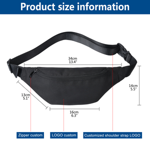Riñonera Deportiva Mini Morada Personalizada, Bandolera, Riñonera para Correr, con Impresión por Sublimación, Impermeable, Unisex - Product Image 2