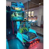 Machine de jeu de course - Grande salle de jeux vidéo, divertissement, fonctionnement à pièces, bois et acrylique, 110/220V, garantie de 12 mois