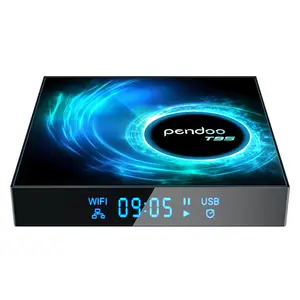 Pendoo T95 H616 Télécommande Android Iptv Décodeur Caméra Et Micro 2020 Nouveauté mini Boîte de Télévision 2 go