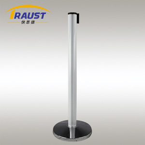 Traust có thể thu vào thảm đỏ Dây đai xe hiển thị đám đông kiểm soát dấu hiệu đứng rào cản <span class=keywords><strong>stanchions</strong></span> vàng bạc bài rào cản giao thông - Product Image 2