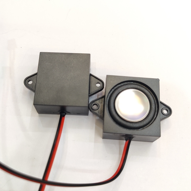 Waterproof 2831 Cavity Speaker 8 Ohm 3W Full Range Bass AI Speaker Box Enclosure Loudspeaker 2831-8R3W-2.0 terminal