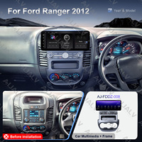Écran multimédia Android 12,3 pouces Aijia Factory Outlet pour FORD RANGER 2012 LHD/RHD, gris acier, pour tableau de bord central de voiture, ensemble complet
